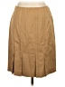 Per Se By Carlisle Solid Tan Casual Skirt Size 4 - photo 2