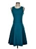 Old Navy Solid Teal Cocktail Dress Size XS - photo 1