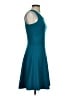 Old Navy Solid Teal Cocktail Dress Size XS - photo 4