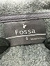 Fossil 100% Polyester Gray Zip Up Hoodie Size S - photo 7