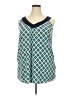 Tommy Hilfiger Teal Sleeveless Blouse Size XXL - photo 1