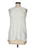 J. McLaughlin White Sweater Vest Size M - photo 1