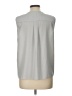 Ellen Tracy 100% Polyester Gray Sleeveless Blouse Size L - photo 2