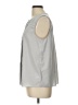 Ellen Tracy 100% Polyester Gray Sleeveless Blouse Size L - photo 5
