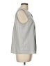 Ellen Tracy 100% Polyester Gray Sleeveless Blouse Size L - photo 4