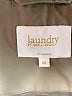 Laundry by Shelli Segal 100% Polyester Gray Tan Trenchcoat Size M - photo 6