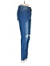 Shein Hearts Blue Jeans Size 4 - photo 4