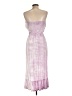 Assorted Brands 100% Viscose Tie-dye Purple Cocktail Dress Size M - photo 2