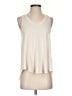 Be Cool Ivory Sleeveless T-Shirt Size S - photo 1