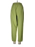 Unbranded Solid Green Casual Pants Size L - photo 2