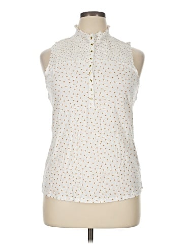 Maurices Sleeveless Button-Down Shirt (view 1)