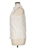 Maurices Polka Dots Ivory Sleeveless Button-Down Shirt Size XL - photo 5