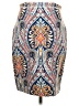 J. McLaughlin Paisley Blue Casual Skirt Size XS - photo 2