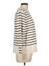 Zara Stripes Ivory Pullover Sweater Size L - photo 4