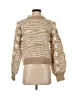 Eleven Six Animal Print Tan Pullover Sweater Size XS - photo 1