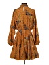 Rhode 100% Polyester Paisley Orange Casual Dress Size XS - photo 2