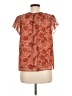 J by Joie Orange Short Sleeve Blouse Size M - photo 2