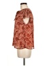 J by Joie Orange Short Sleeve Blouse Size M - photo 5