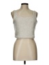 Kimberly C. Silver Sweater Vest Size L - photo 1