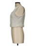 Kimberly C. Silver Sweater Vest Size L - photo 5