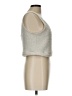 Kimberly C. Silver Sweater Vest Size L - photo 4