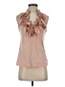 One September 100% Cotton Tan Sleeveless Blouse Size P (petite) - photo 1