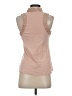 One September 100% Cotton Tan Sleeveless Blouse Size P (petite) - photo 2