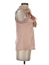 One September 100% Cotton Tan Sleeveless Blouse Size P (petite) - photo 4