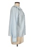 Unbranded Stripes Blue Long Sleeve Blouse Size L - photo 4