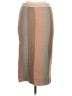 Shein 100% Acrylic Chevron-herringbone Tan Casual Skirt Size 8 - 10 - photo 2