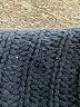 Kourt 100% Acrylic Blue Turtleneck Sweater Size S - photo 7