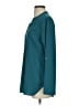 Timeson 100% Polyester Teal Long Sleeve Blouse Size S - photo 5