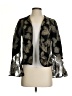 Samantha Dru 100% Nylon Paisley Gold Blazer Size XS - photo 1