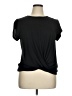 Shein Black Short Sleeve Top Size XL - photo 1