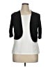 Perceptions Black Cardigan Size 14 - photo 1