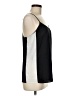 J.Crew Factory Store 100% Polyester Black Sleeveless Top Size 6 - photo 4