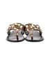 AGL Gold Black Flip Flops Size EU (IT) 38 / US 8 - photo 2