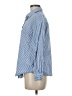 Zeagoo Stripes Blue Long Sleeve Button-Down Shirt Size M - photo 5