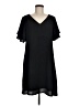 Unbranded 100% Polyester Solid Black Casual Dress Size M - photo 1
