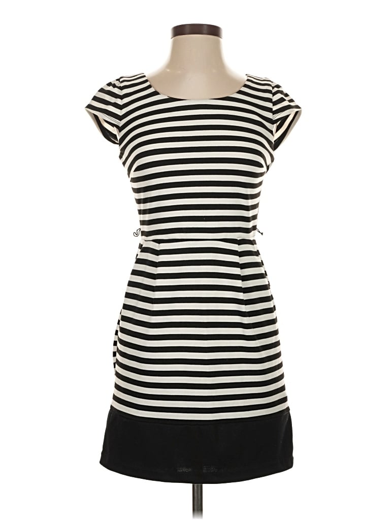 Pre-owned A. Byer Casual Dress In Black