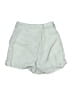 Express Solid Green Shorts Size 4 - photo 2