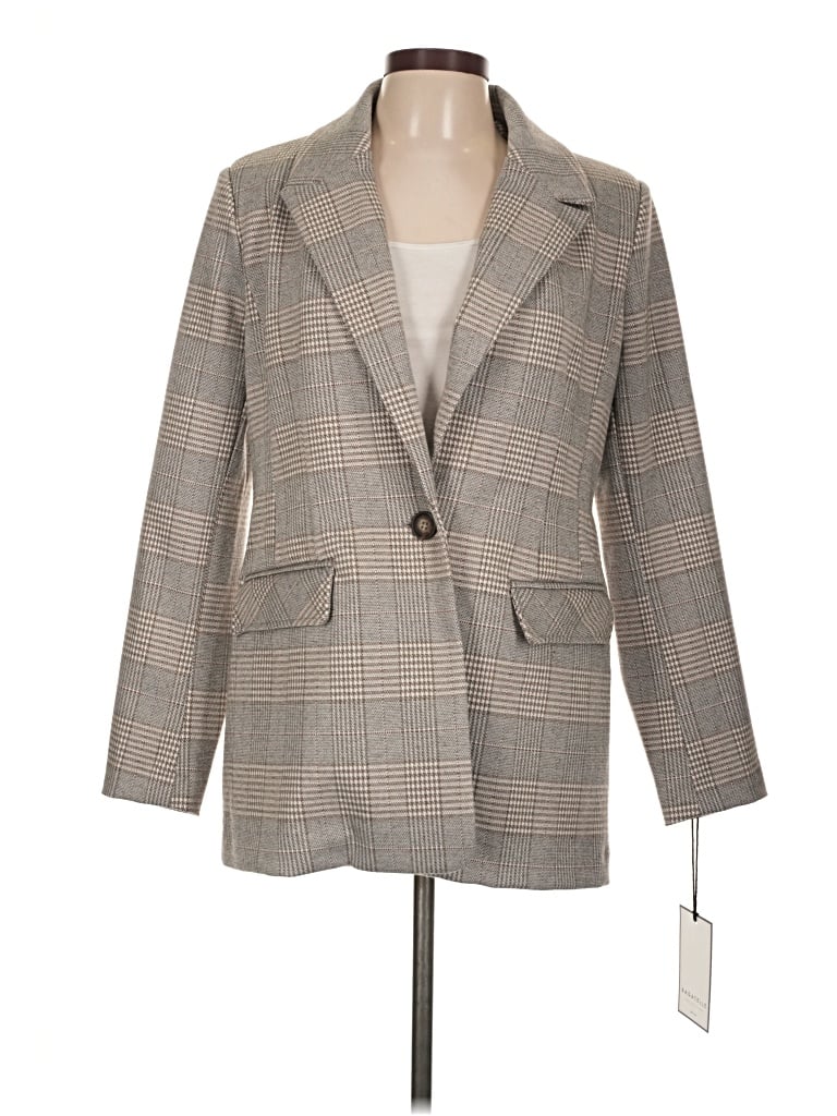 Bagatelle Blazer Jacket In Gray