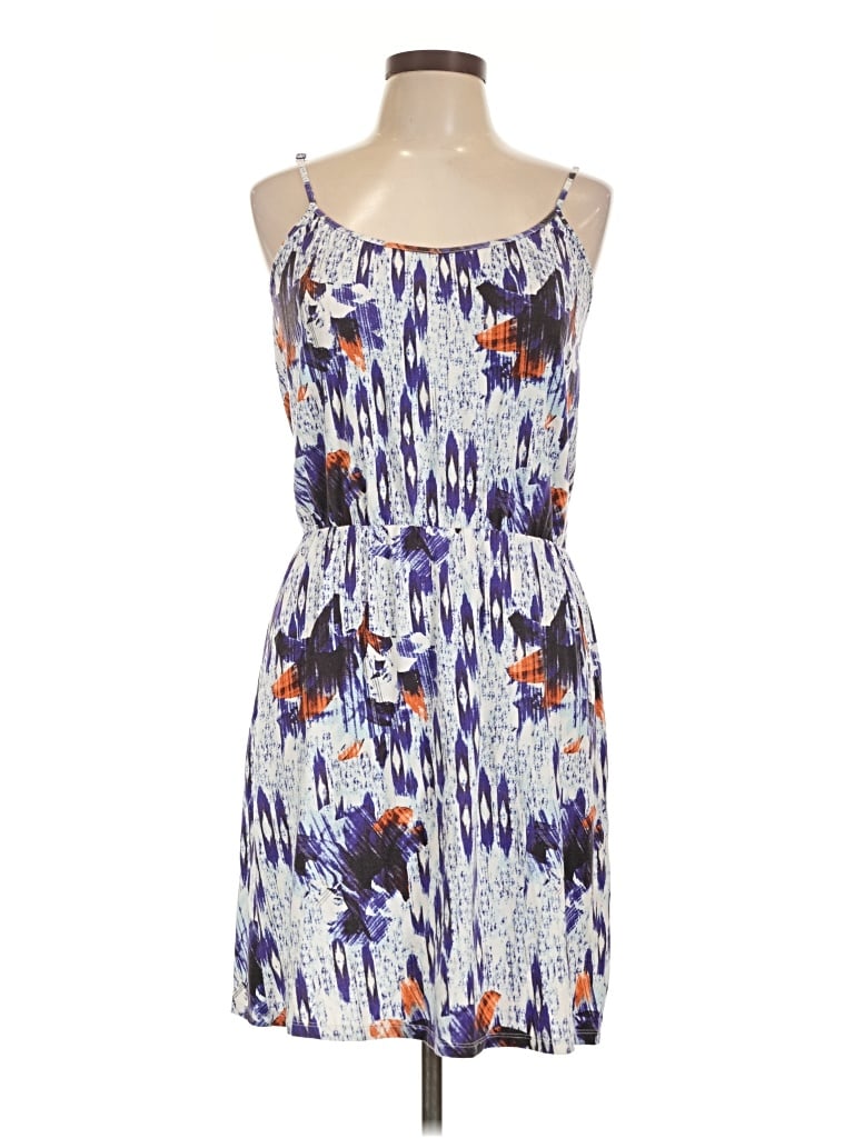 Pre-owned Threads 4 Thought Casual Dress In Blue