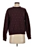 A New Day Polka Dots Burgundy Pullover Sweater Size S - photo 1