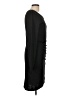 Leith Solid Black Casual Dress Size L - photo 4