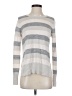 Olive and Oak Stripes Silver Pullover Sweater Size S - photo 1