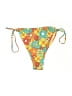 Unbranded Floral Yellow Swimsuit Bottoms Size M - photo 2