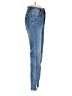 Shein Solid Blue Jeans Size S - photo 4