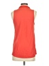 Splendid 100% Rayon Orange Sleeveless Button-Down Shirt Size S - photo 2