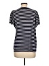 retrology Stripes Blue Short Sleeve Henley Size L - photo 2